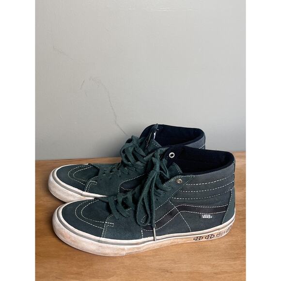 Vans x Independent Trucks SK8-Hi Pro Green Suede Skate Shoes Men\'s US 11 main image 8